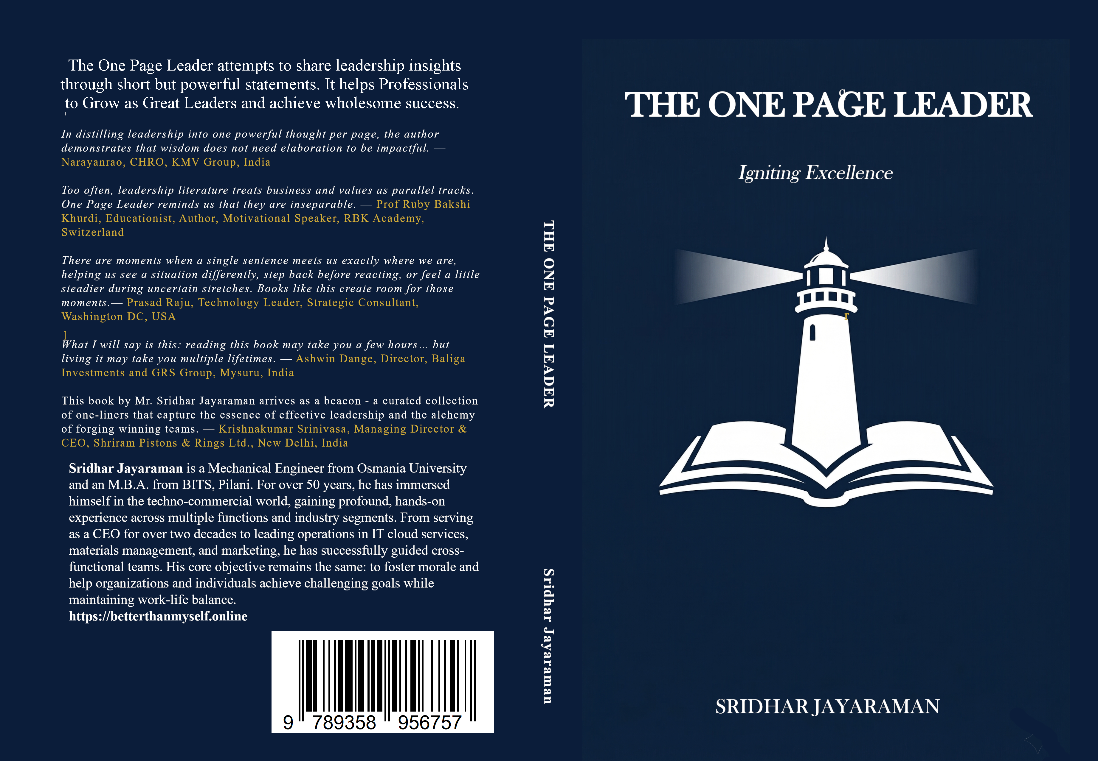 The One Page Leader